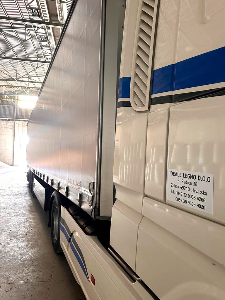 Trasporto diretto ideale legno