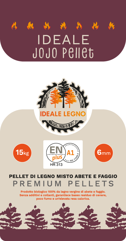 Ideale Jojo Pellet Ideale Legno